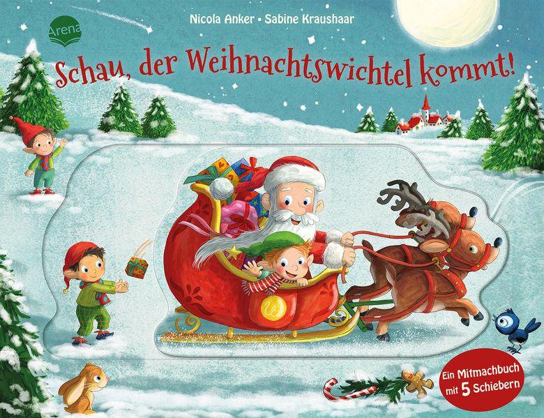 Schau der Weihnachtswichtel kommt!