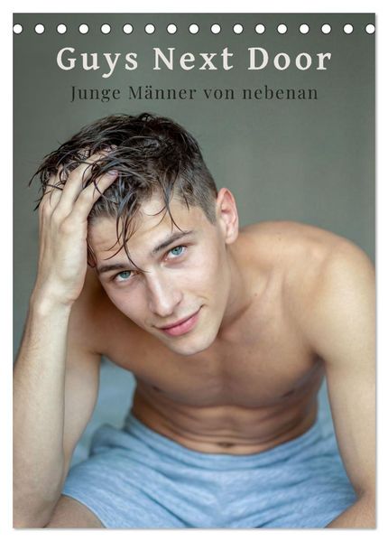 Guys Next Door - Junge Männer von nebenan (Tischkalender 2027 DIN A5 hoch) CALVENDO Monatskalender