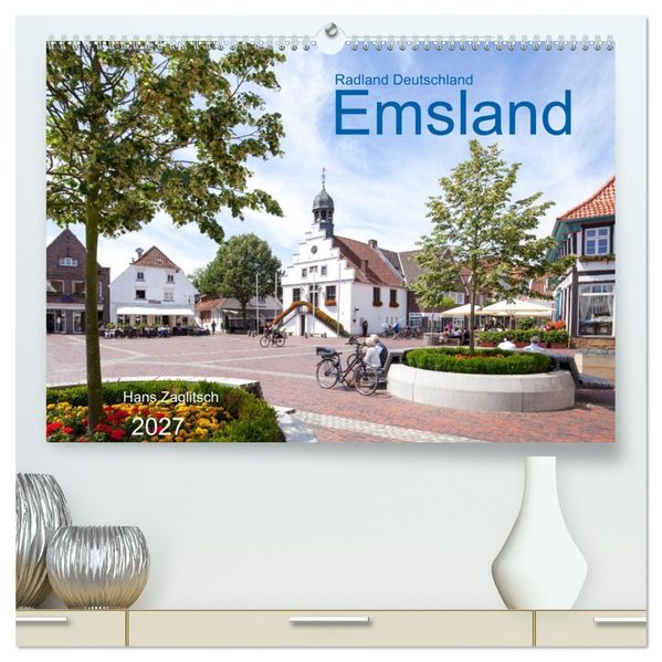 Radland Deutschland - Emsland (hochwertiger Premium Wandkalender 2027 DIN A2 quer) Kunstdruck in Hochglanz