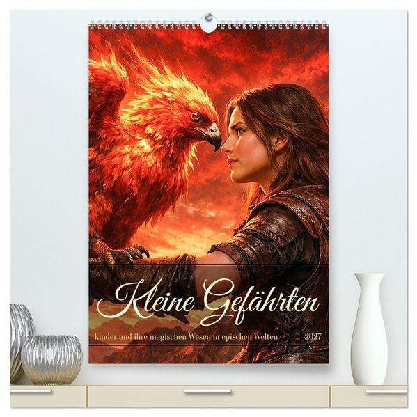 Kleine Gefährten (hochwertiger Premium Wandkalender 2027 DIN A2 hoch) Kunstdruck in Hochglanz