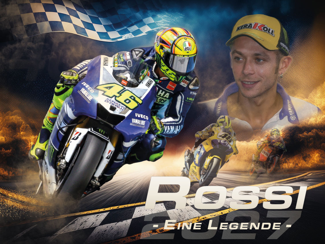 Rossi - eine Legende Artwork Edition Kalender 2027