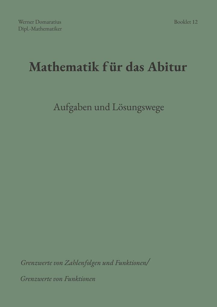 Mathematik für das Abitur