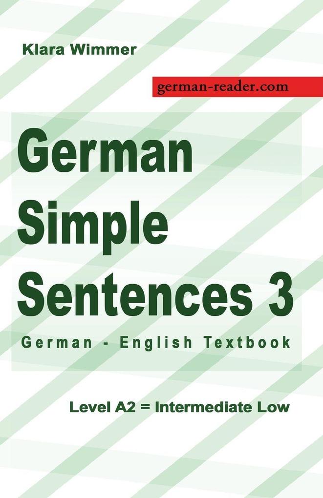 German Simple Sentences 3
