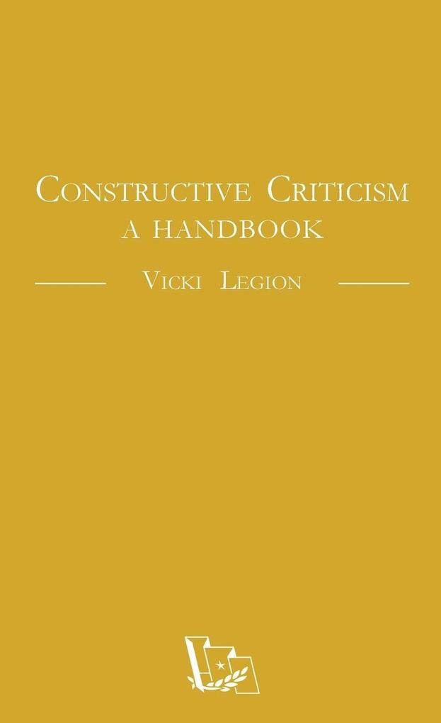 Constructive Criticism