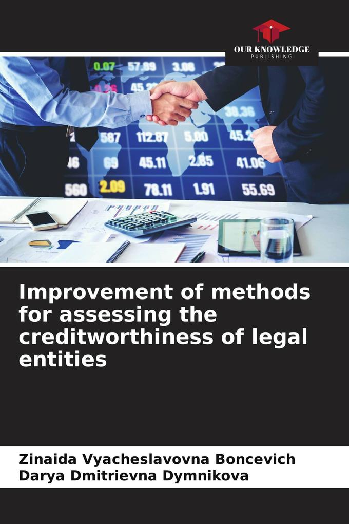 Improvement of methods for assessing the creditworthiness of legal entities