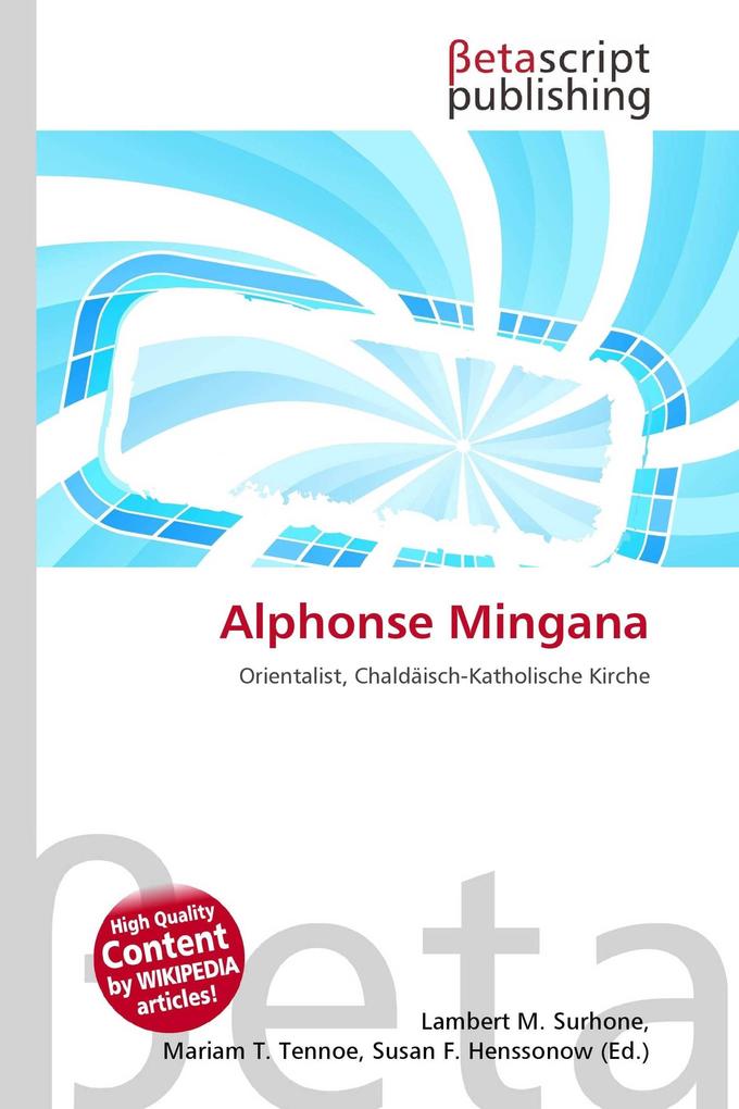 Alphonse Mingana