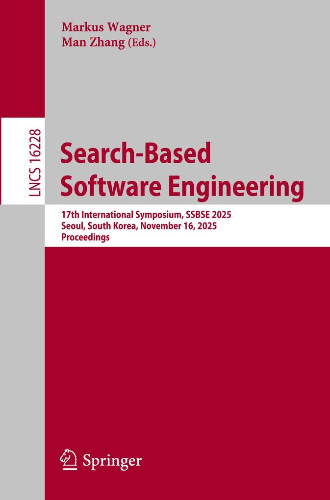 Search-Based Software Engineering
