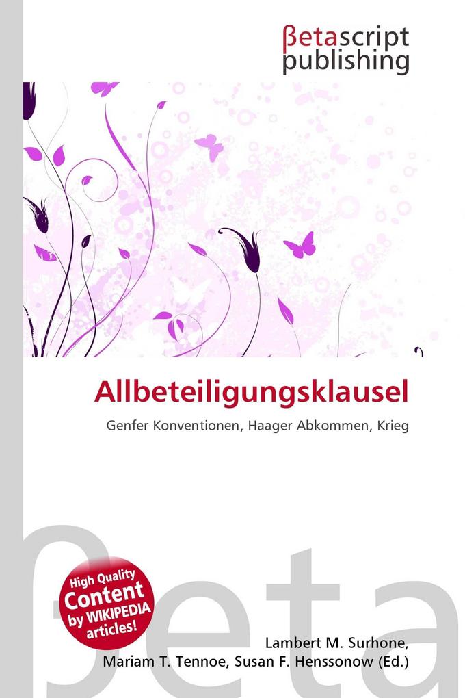 Allbeteiligungsklausel
