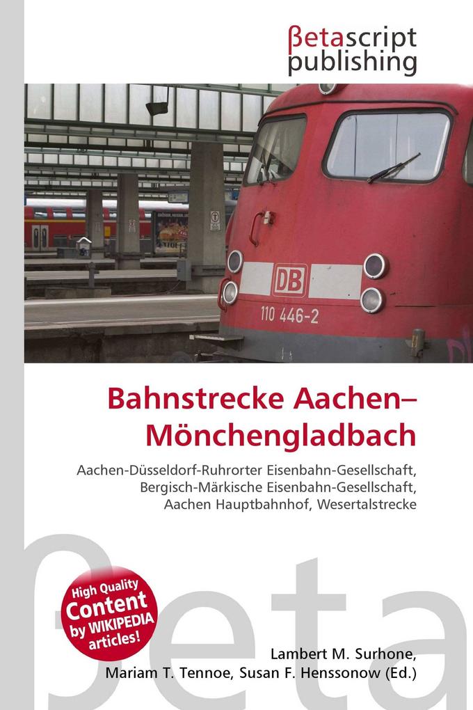 Bahnstrecke Aachen-Mönchengladbach