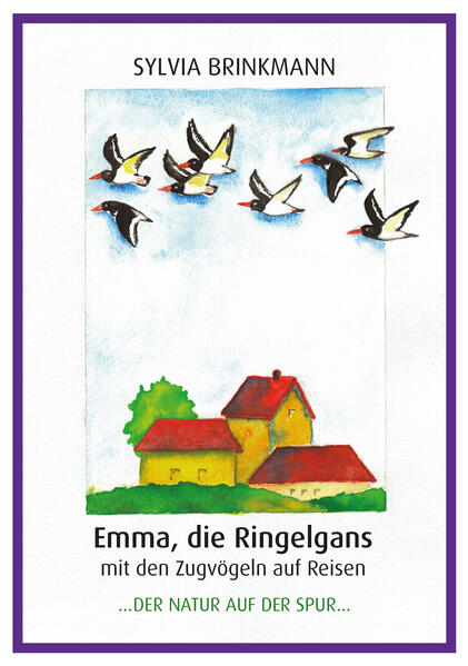 Emma die Ringelgans mit den Zugvögeln auf Reise