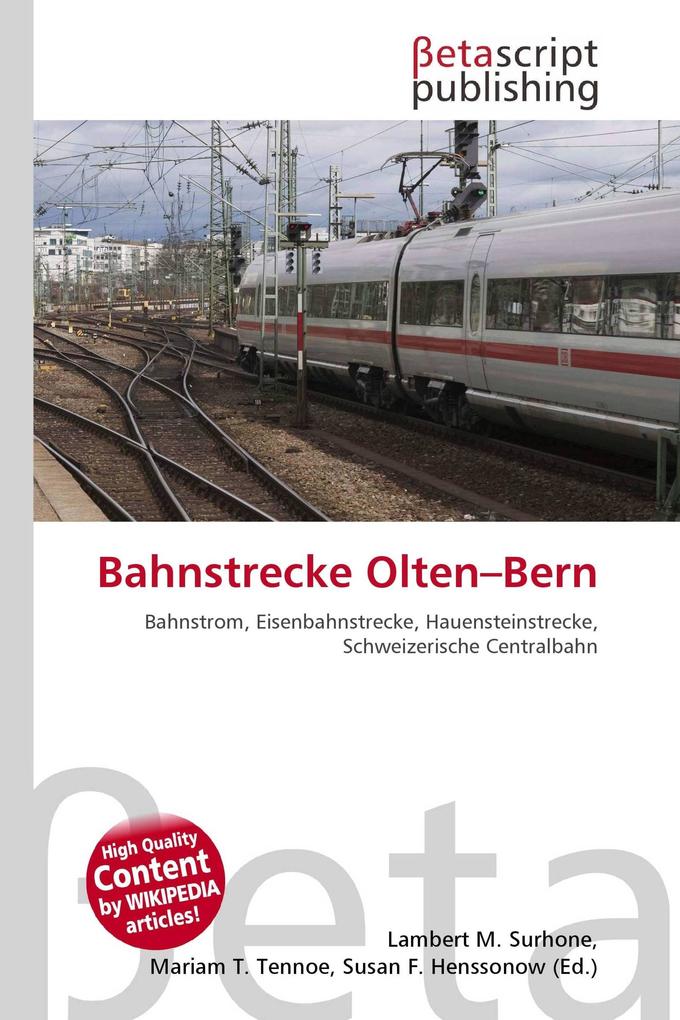 Bahnstrecke Olten-Bern