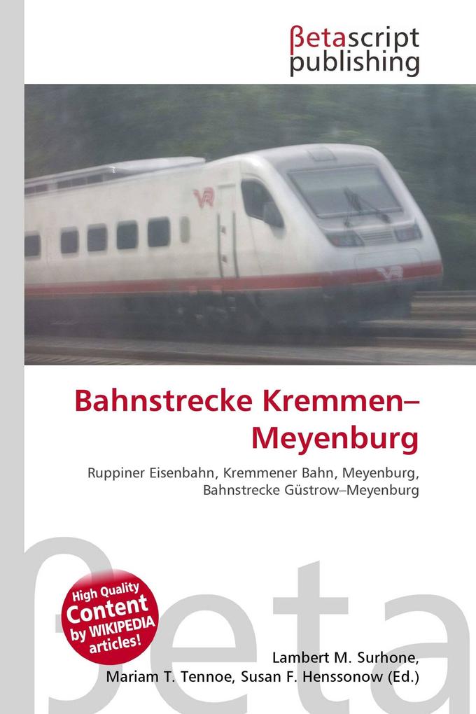 Bahnstrecke Kremmen-Meyenburg