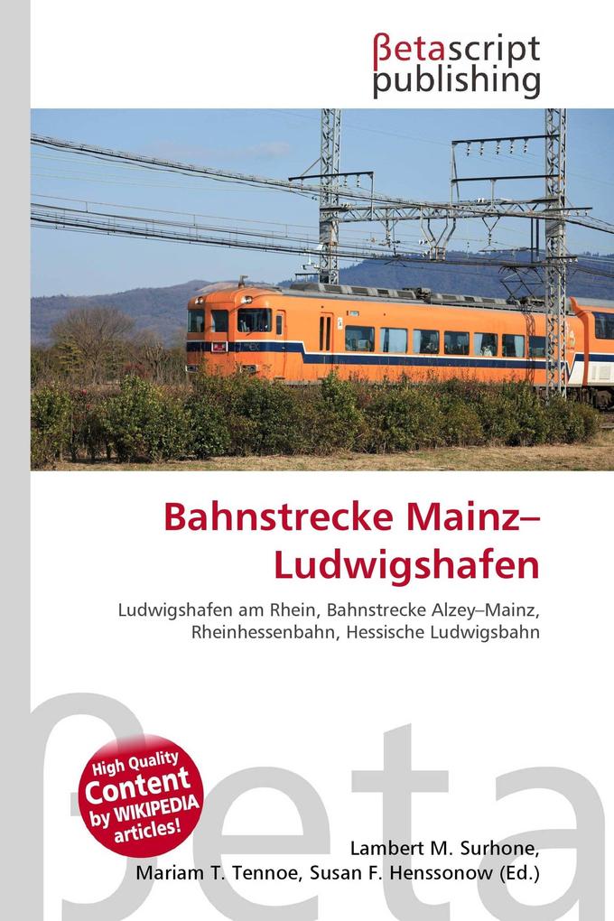 Bahnstrecke Mainz-Ludwigshafen