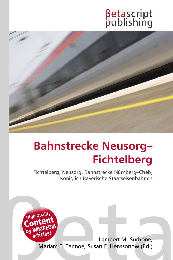 Bahnstrecke Neusorg-Fichtelberg