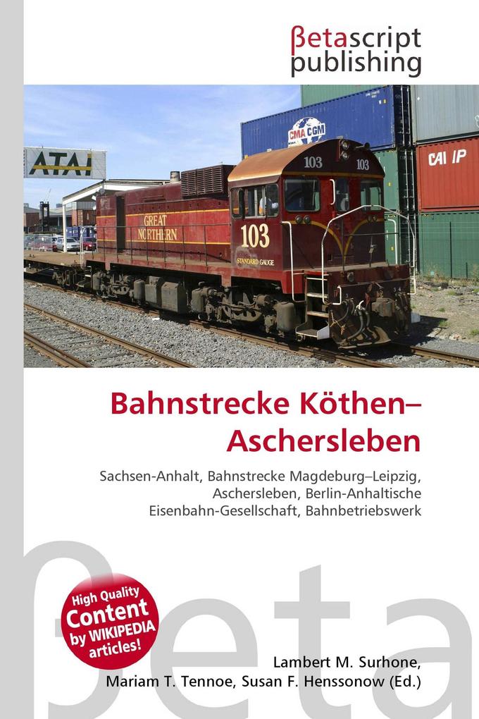Bahnstrecke Köthen-Aschersleben