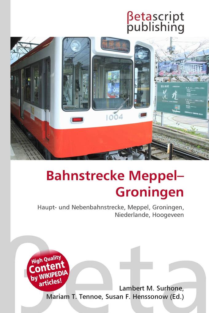 Bahnstrecke Meppel-Groningen
