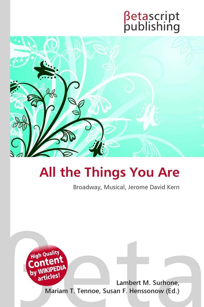 All the Things You Are