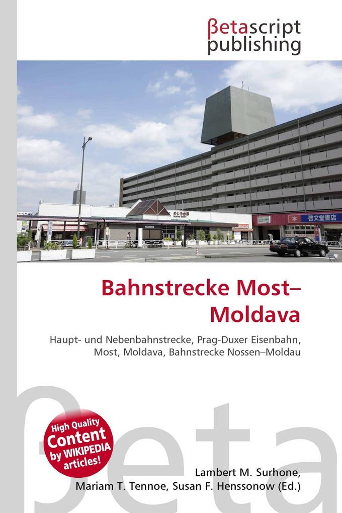 Bahnstrecke Most-Moldava