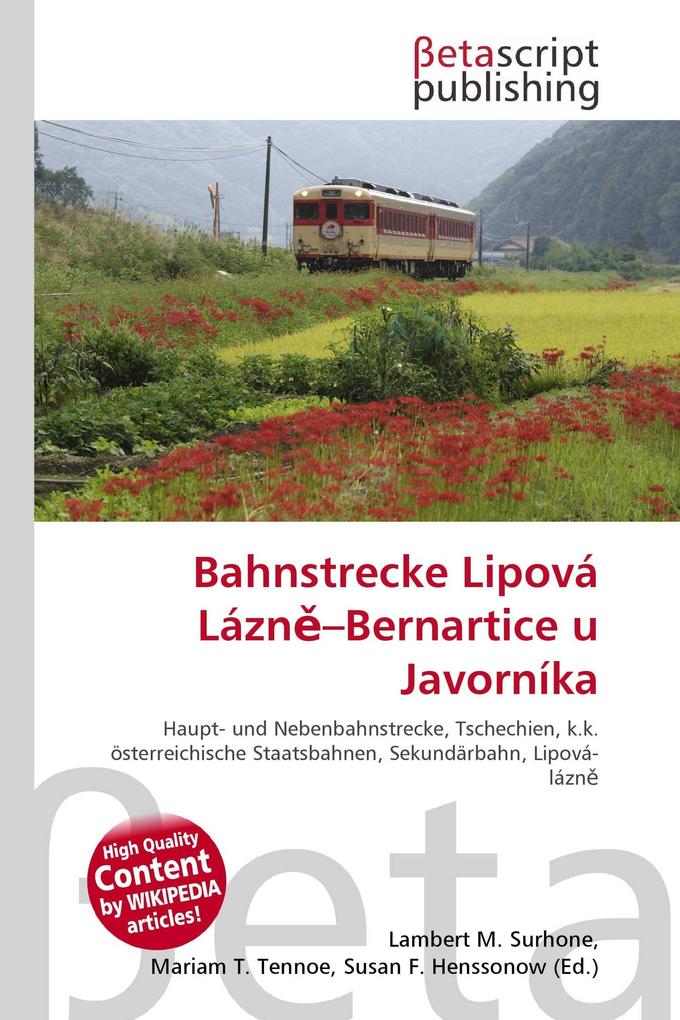 Bahnstrecke Lipová Lázn-Bernartice u Javorníka