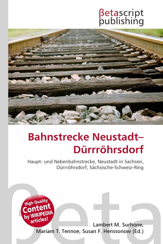 Bahnstrecke Neustadt-Dürrröhrsdorf