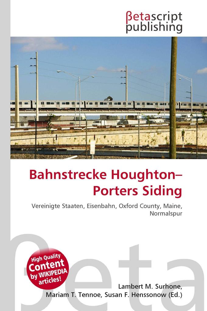 Bahnstrecke Houghton-Porters Siding
