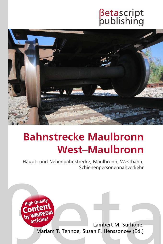 Bahnstrecke Maulbronn West-Maulbronn