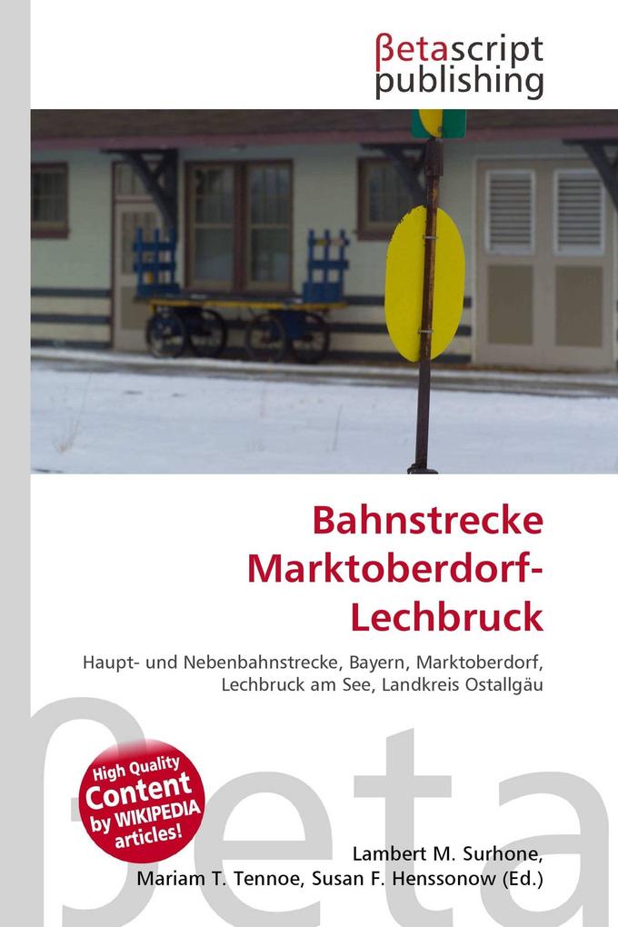 Bahnstrecke Marktoberdorf-Lechbruck