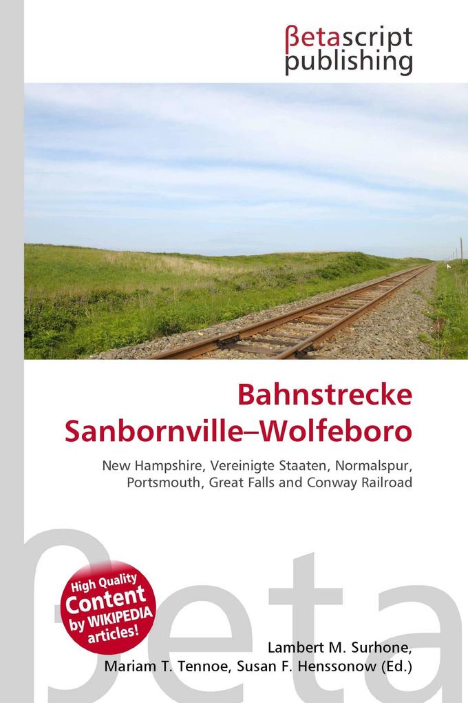 Bahnstrecke Sanbornville-Wolfeboro