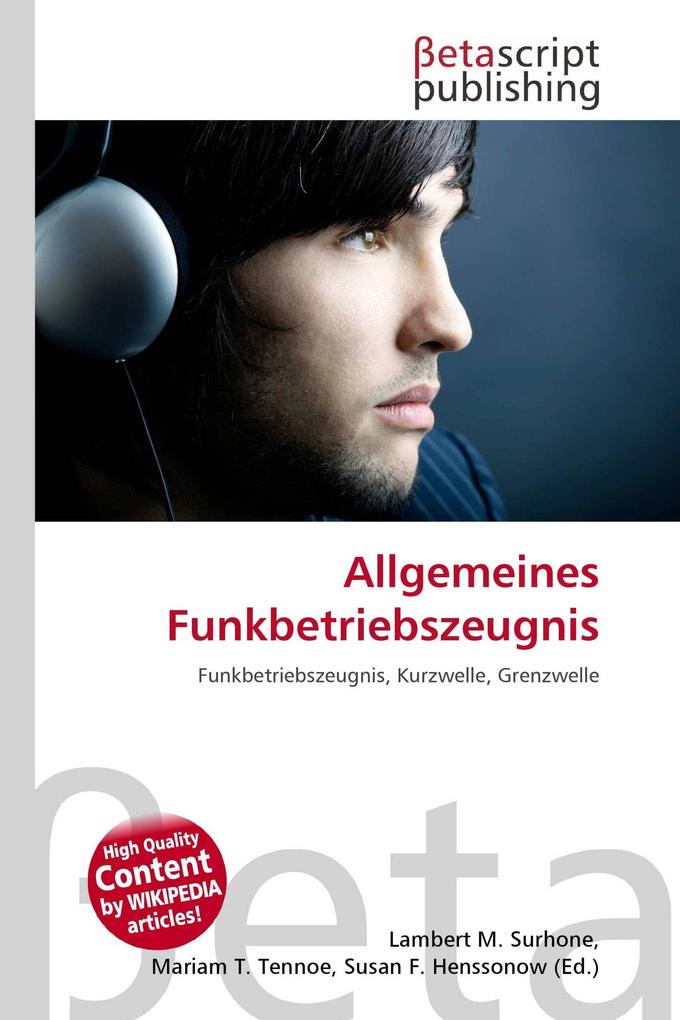 Allgemeines Funkbetriebszeugnis