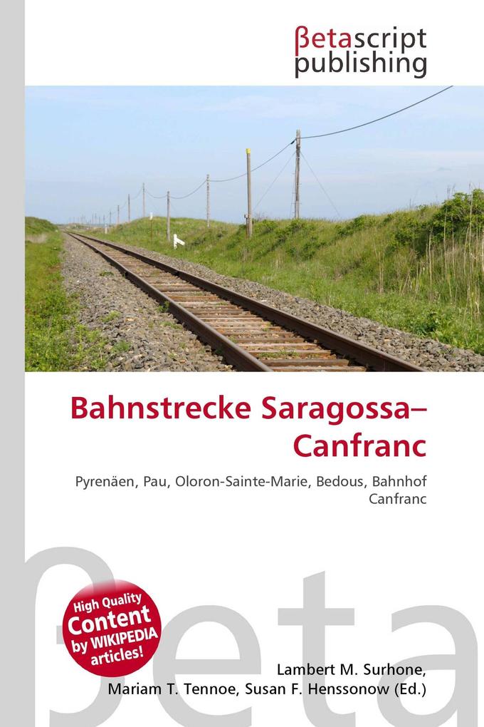 Bahnstrecke Saragossa-Canfranc