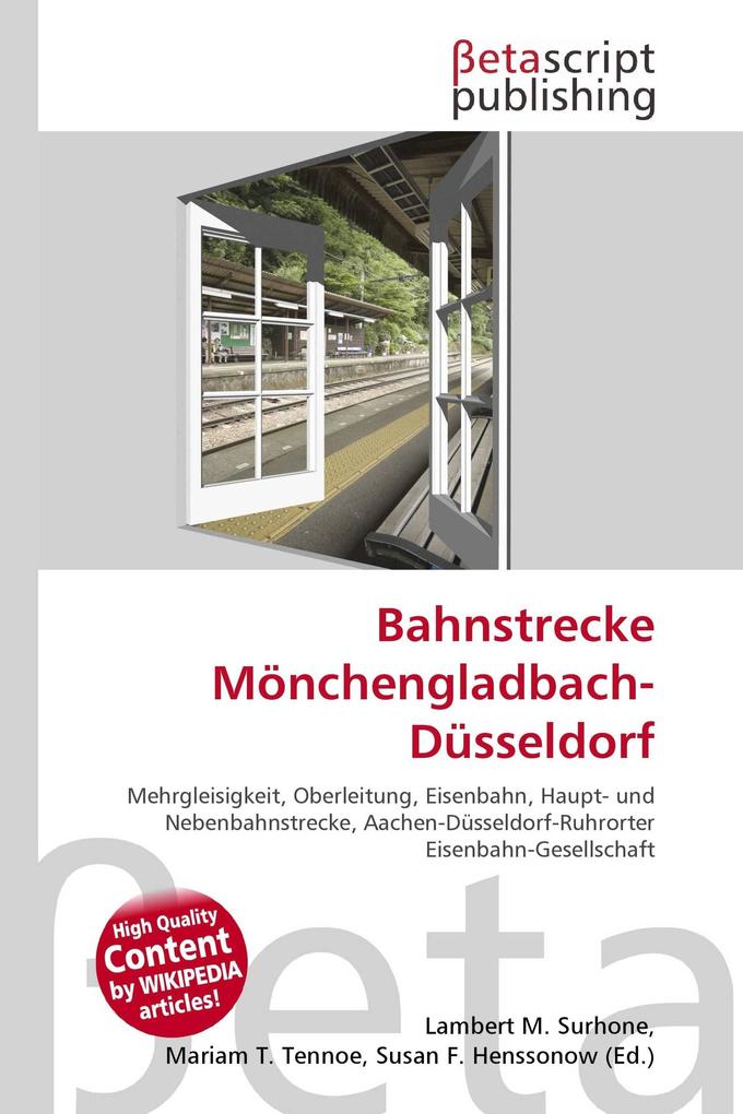 Bahnstrecke Mönchengladbach-Düsseldorf