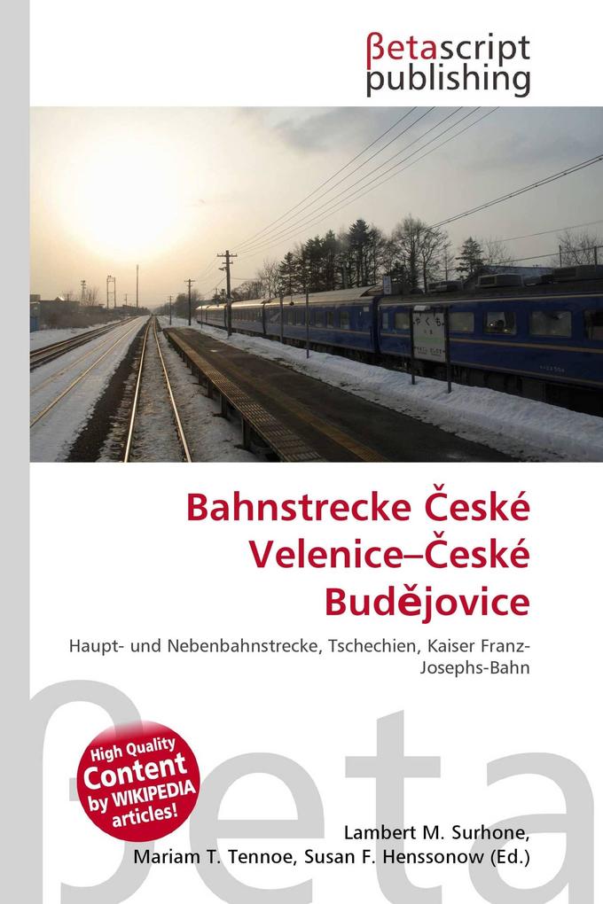 Bahnstrecke eské Velenice-eské Budjovice