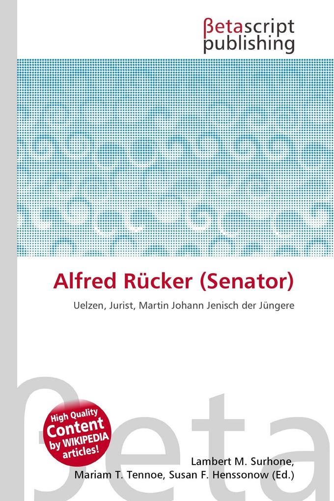 Alfred Rücker (Senator)