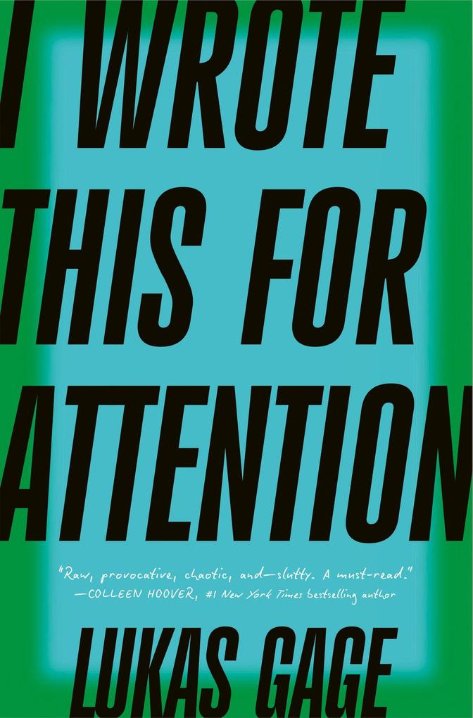 I Wrote This For Attention