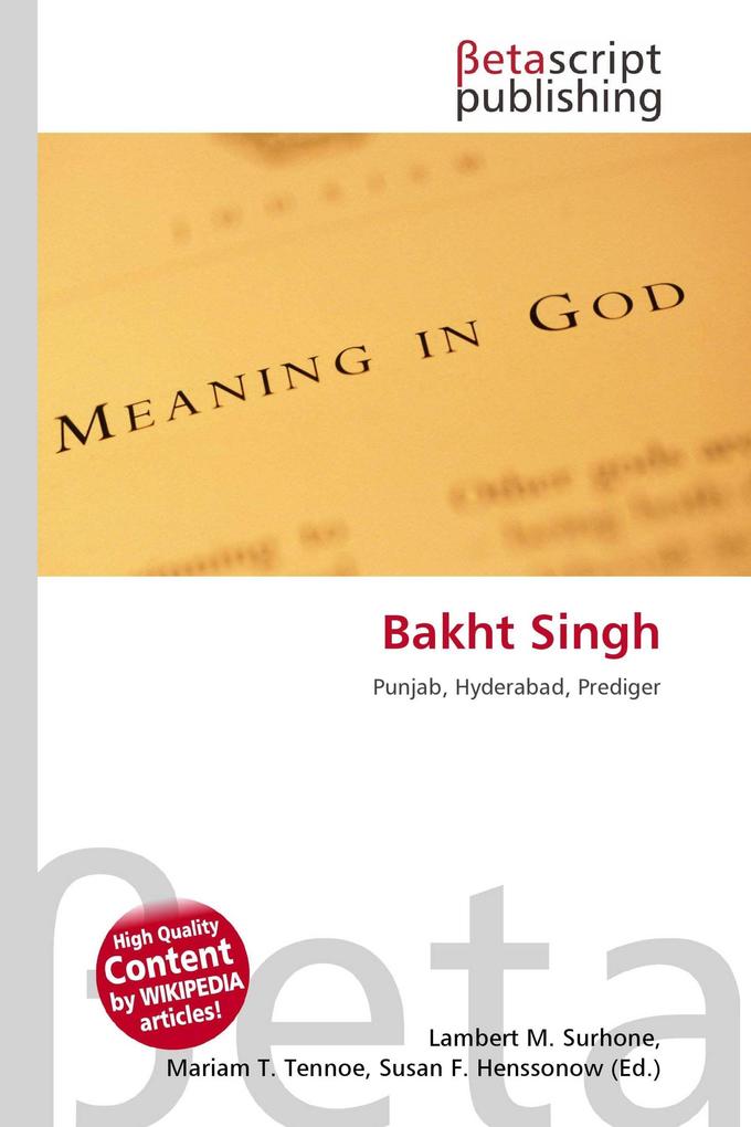 Bakht Singh