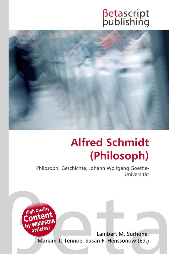 Alfred Schmidt (Philosoph)