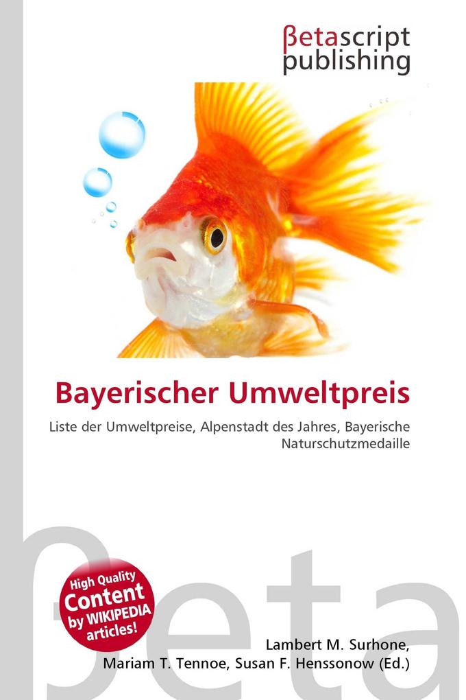 Bayerischer Umweltpreis