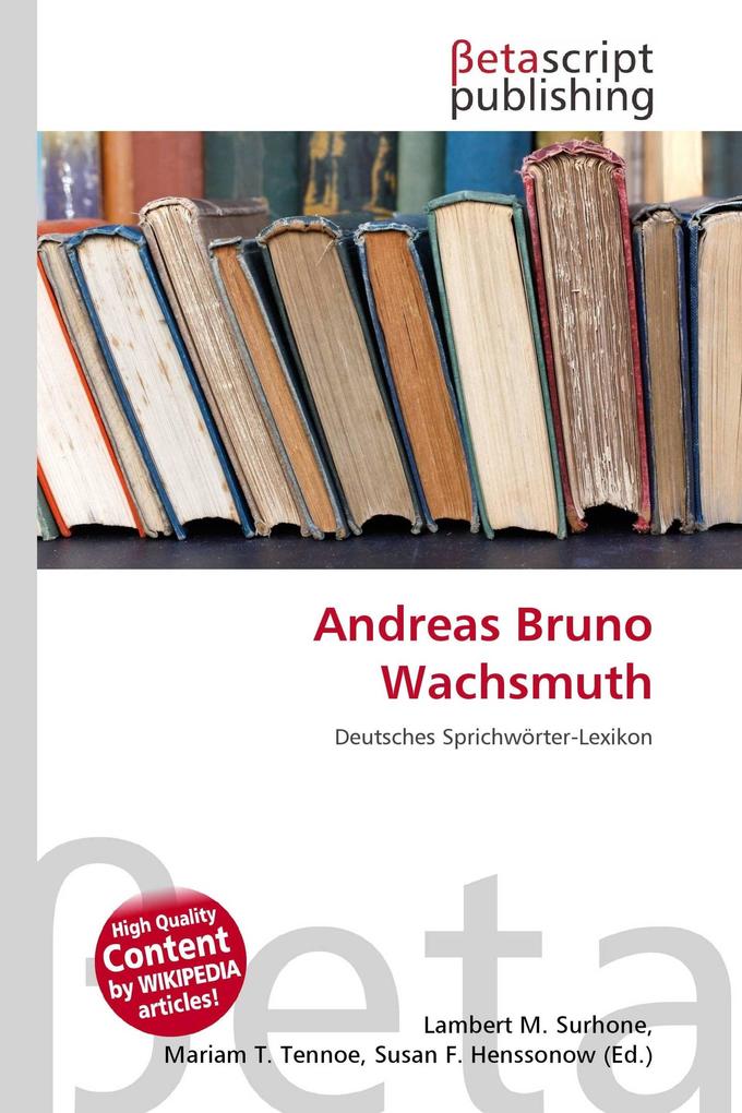 Andreas Bruno Wachsmuth