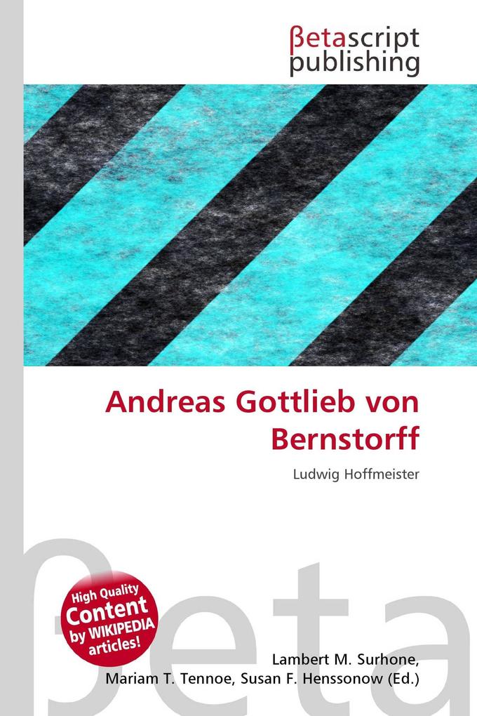 Andreas Gottlieb von Bernstorff
