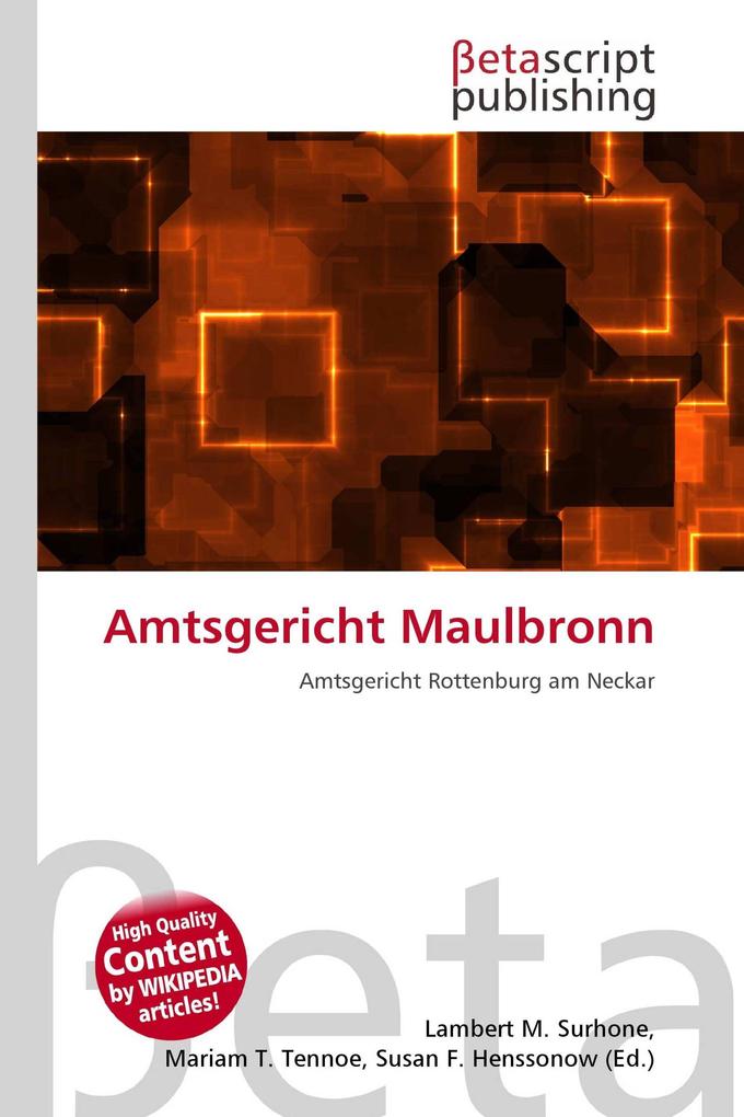 Amtsgericht Maulbronn