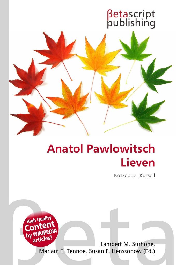 Anatol Pawlowitsch Lieven