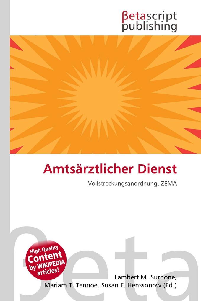 Amtsärztlicher Dienst