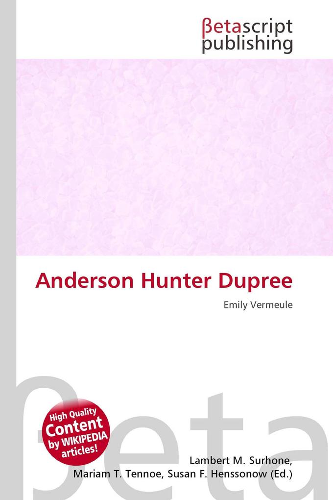 Anderson Hunter Dupree
