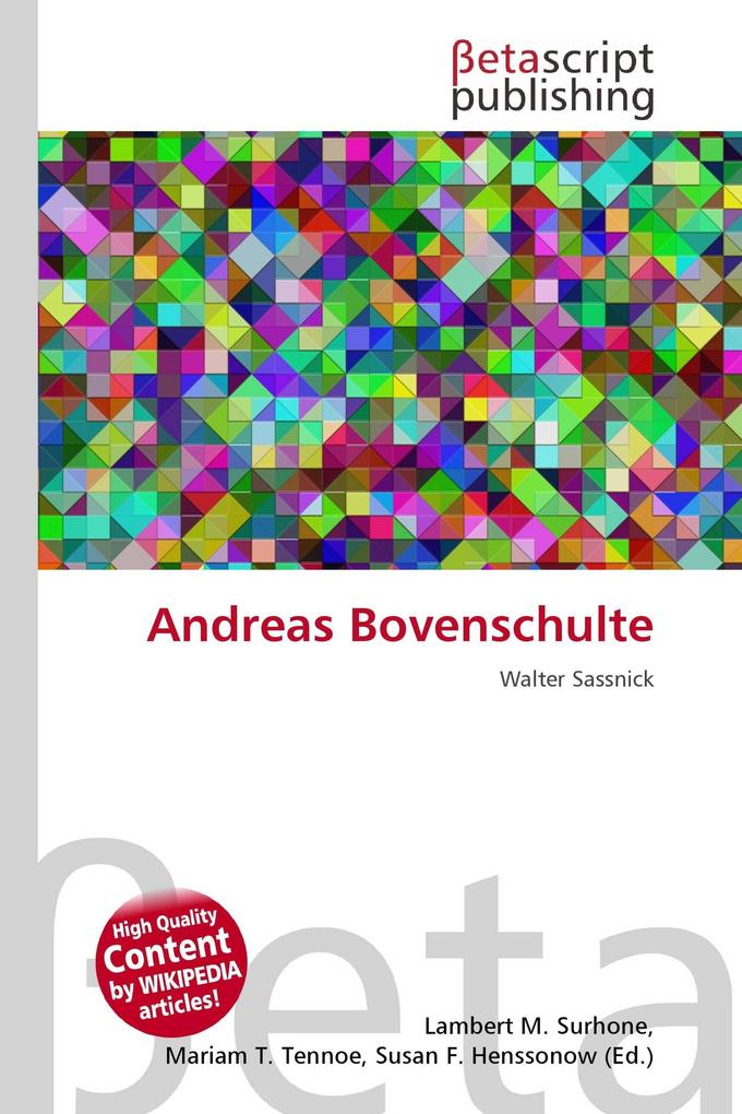 Andreas Bovenschulte