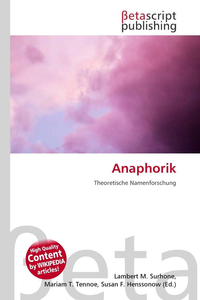 Anaphorik