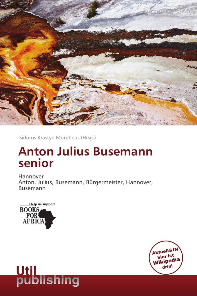 Anton Julius Busemann senior