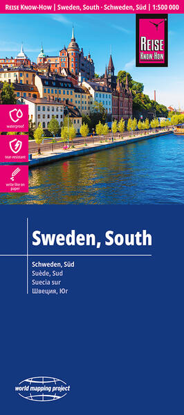 Reise Know-How Landkarte Schweden Süd (1:500.000)