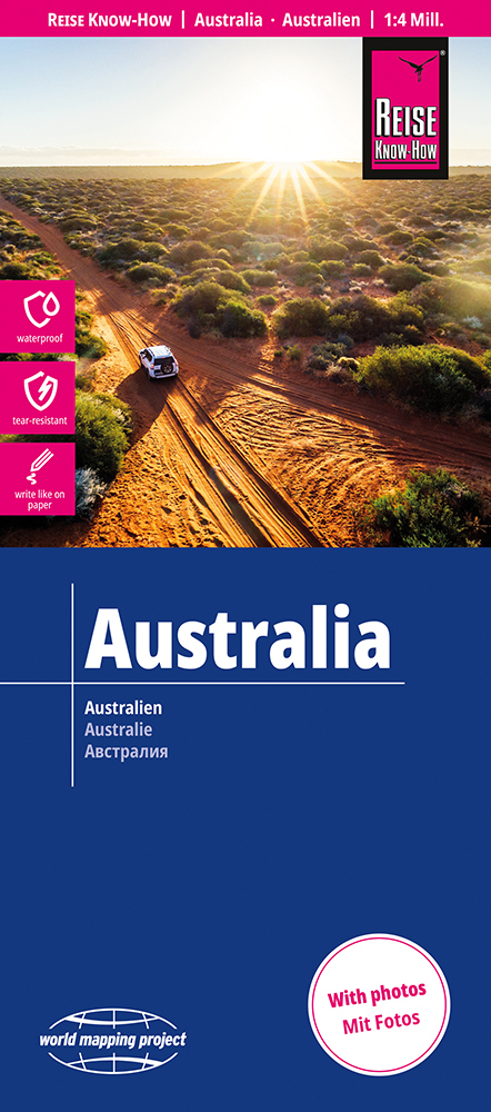 Reise Know-How Landkarte Australien | Australia (1:4.000.000)