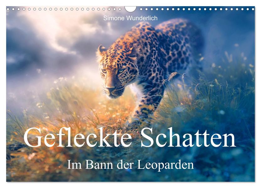 Gefleckte Schatten - Im Bann der Leoparden (Wandkalender 2027 DIN A3 quer) CALVENDO Monatskalender