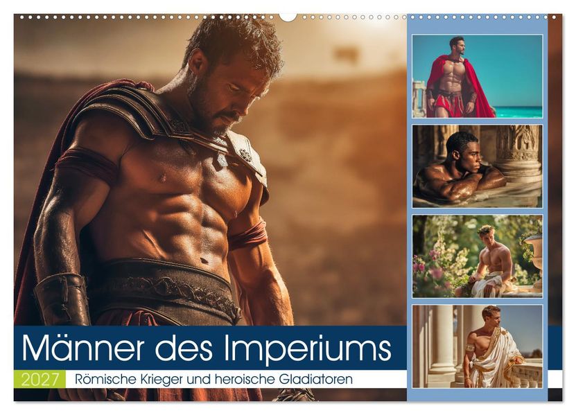 Männer des Imperiums (Wandkalender 2027 DIN A2 quer) CALVENDO Monatskalender